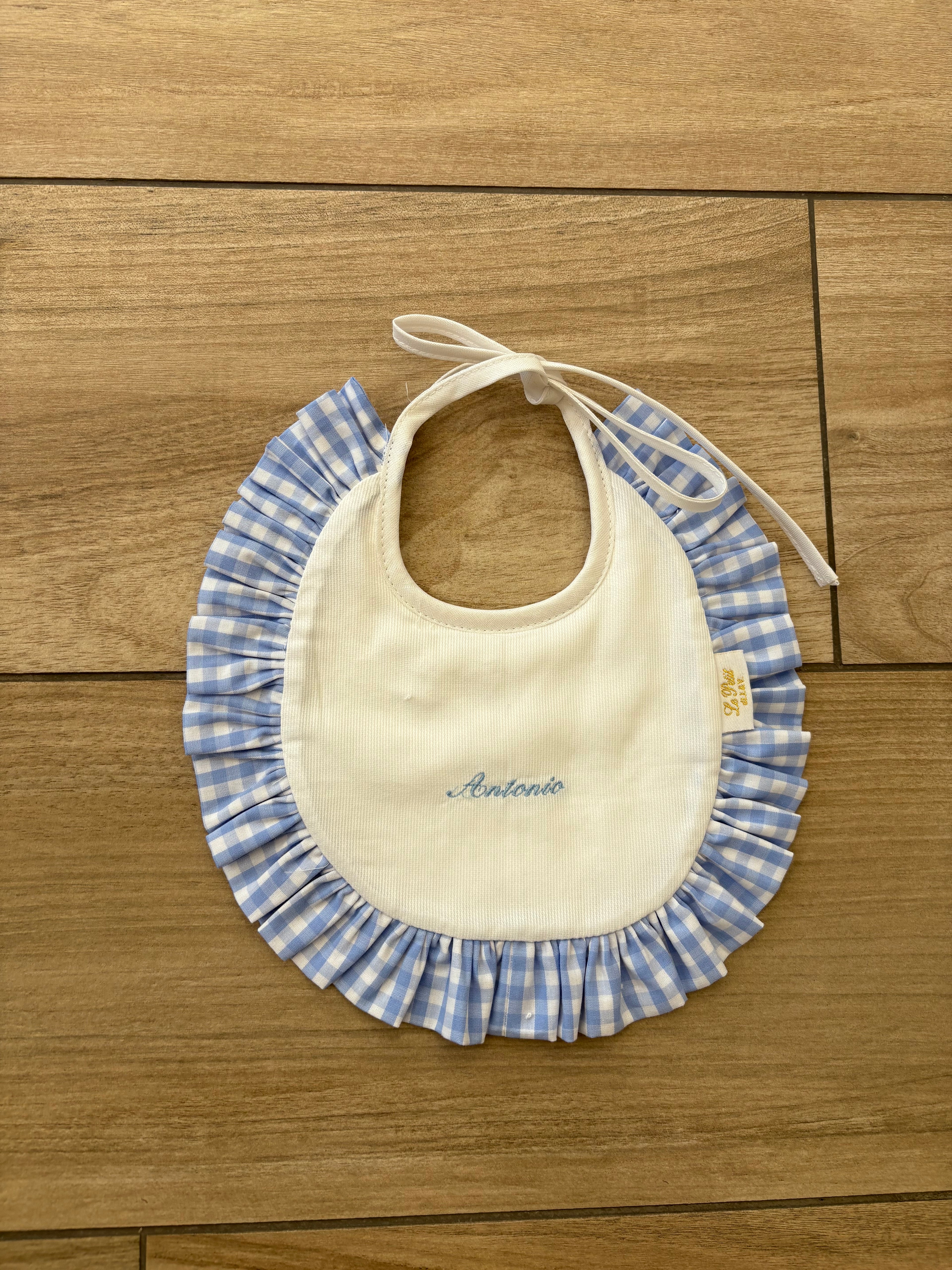 Bavetta con rouche personalizzata