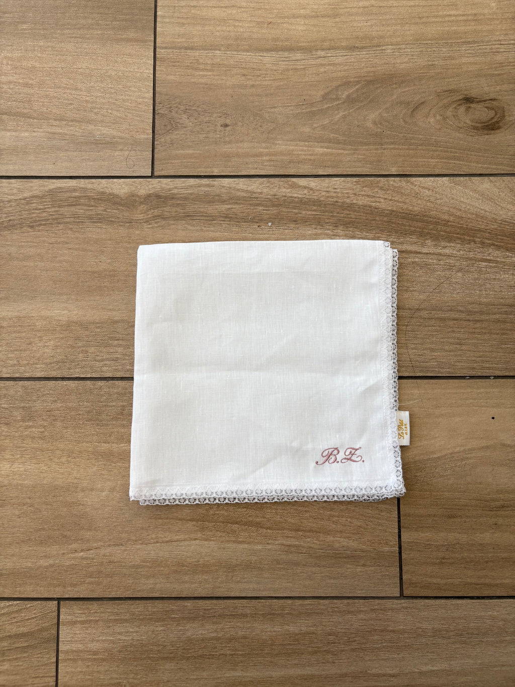 Set battesimale in lino