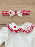 Coordinato Fragola/vichy