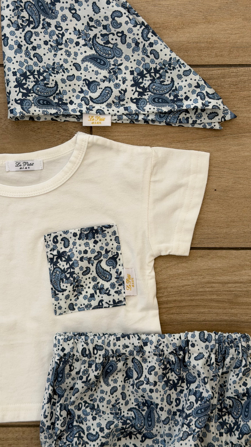 Set fantasia cashmere celeste