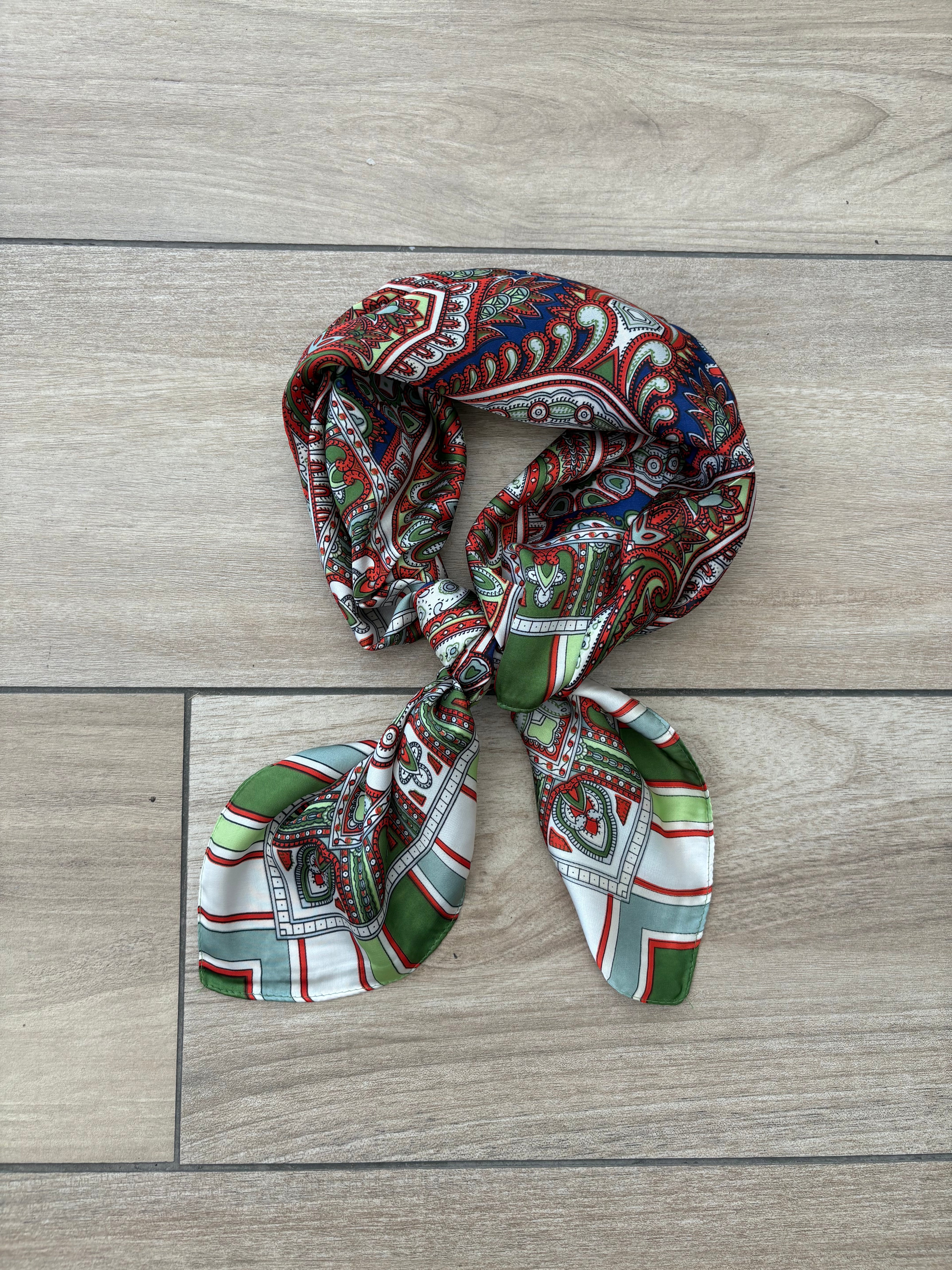 Foulard verde