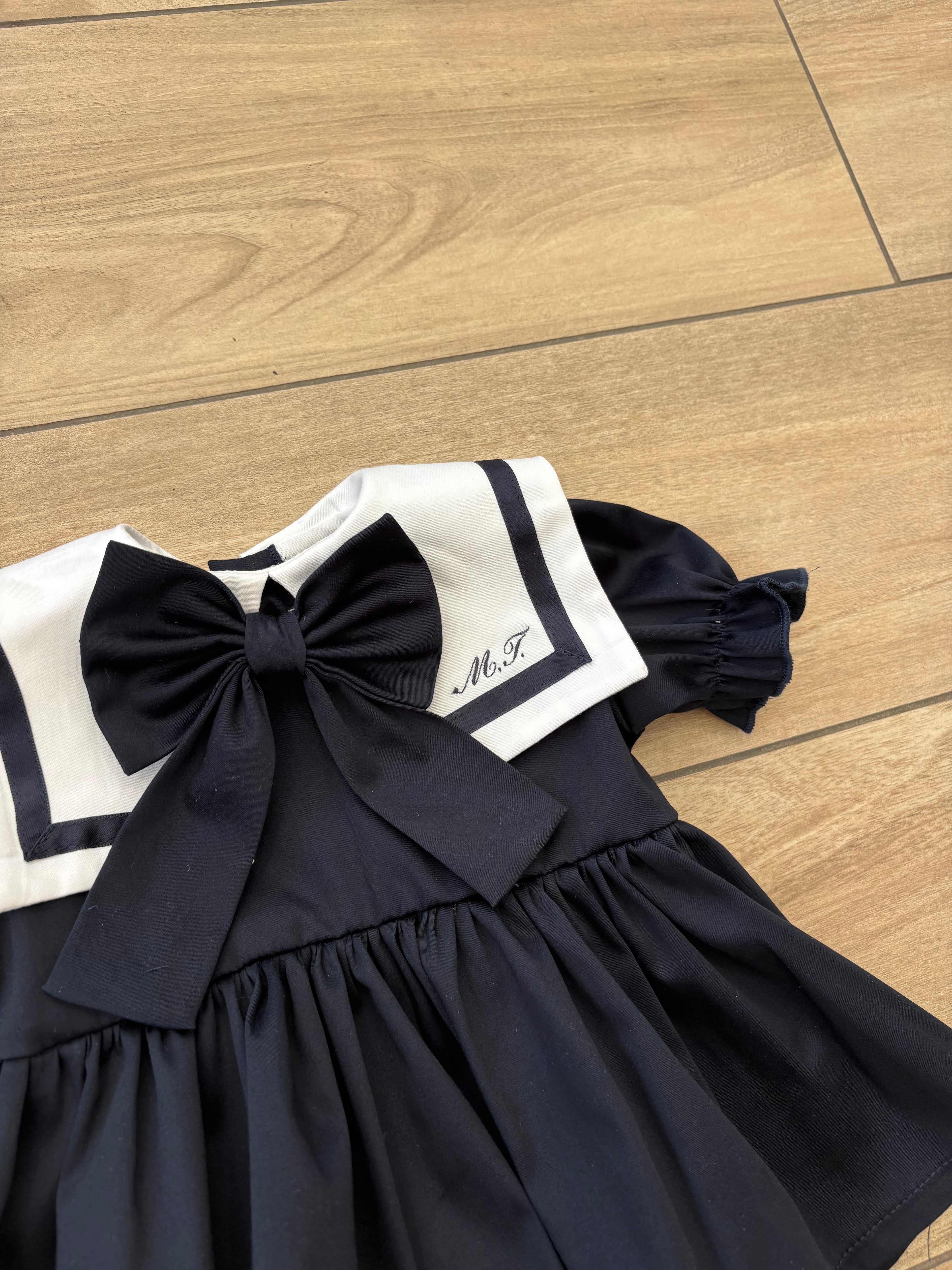 Vestito Marine con fiocco