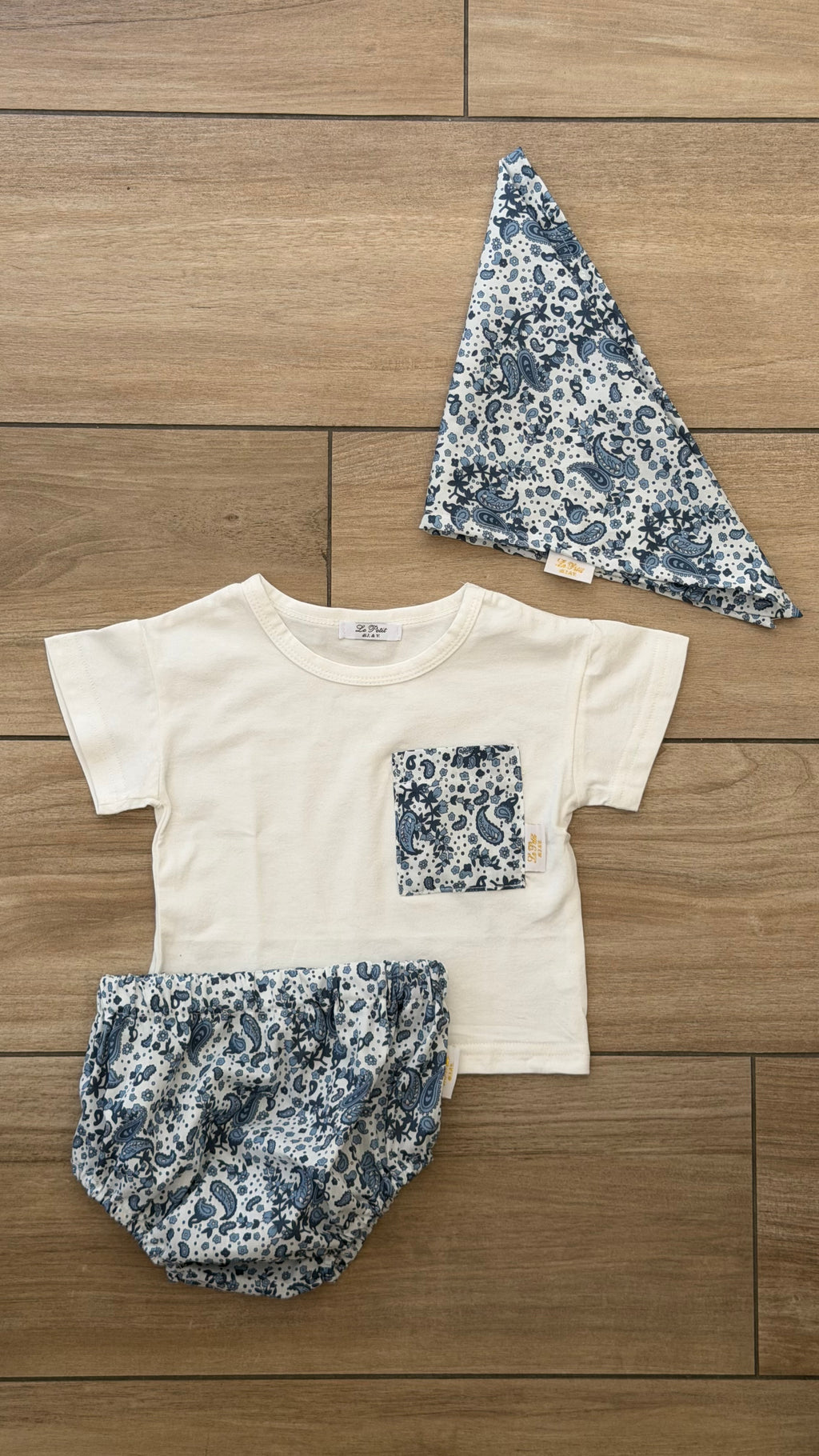 Set fantasia cashmere celeste