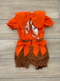Coordinato Orange con foulard