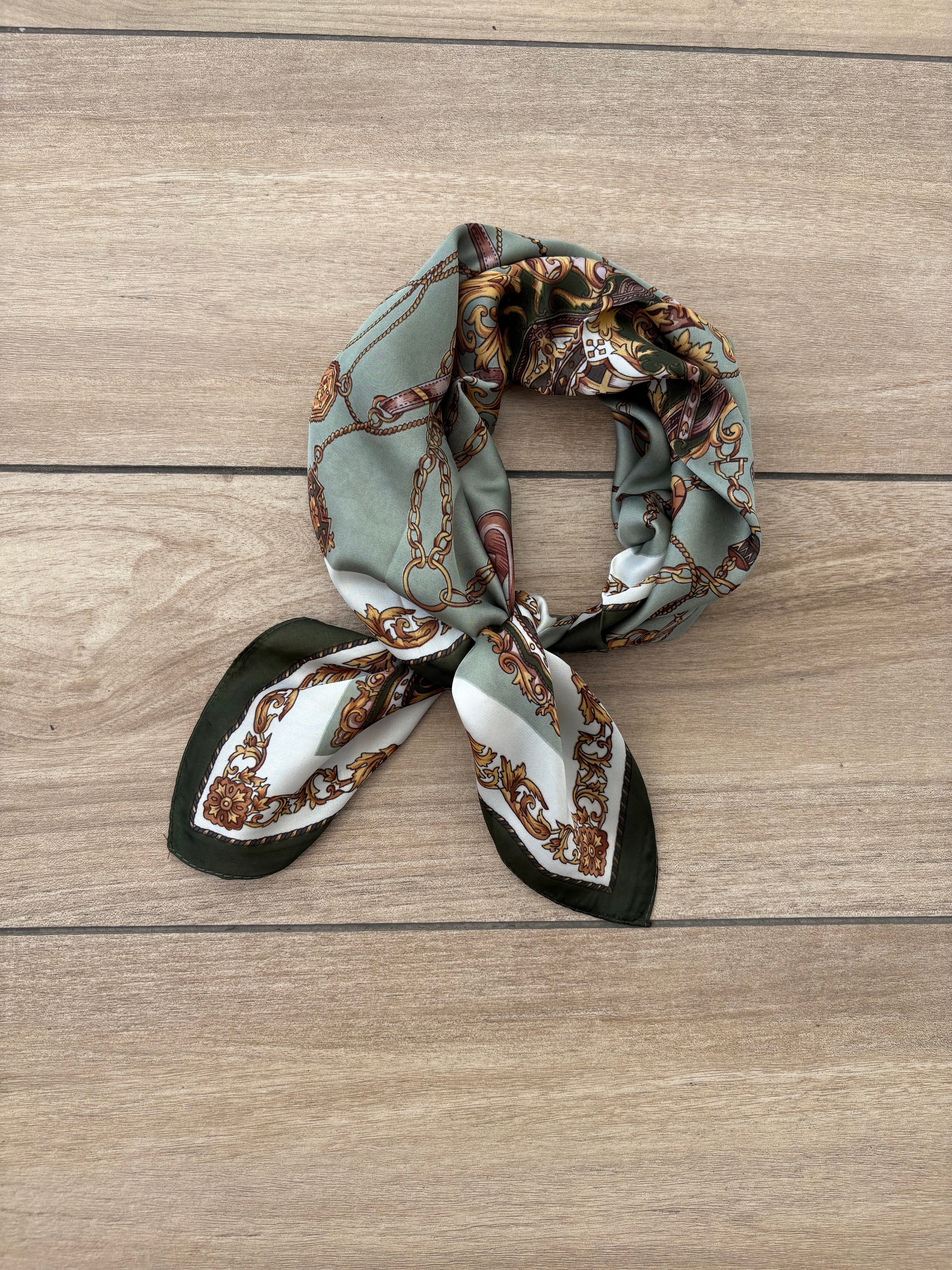 Foulard verde