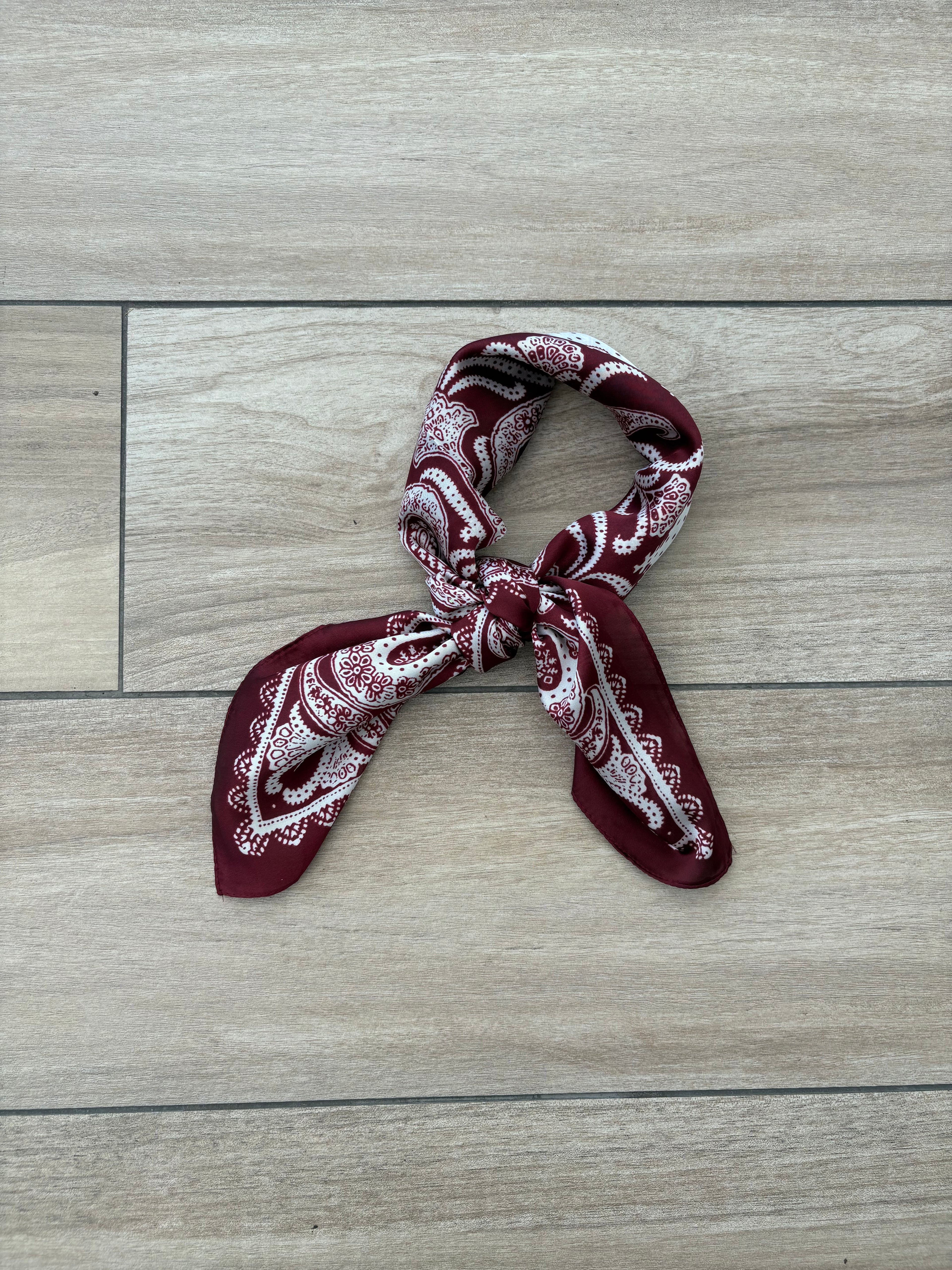 Foulard fantasia bandana Bordoux