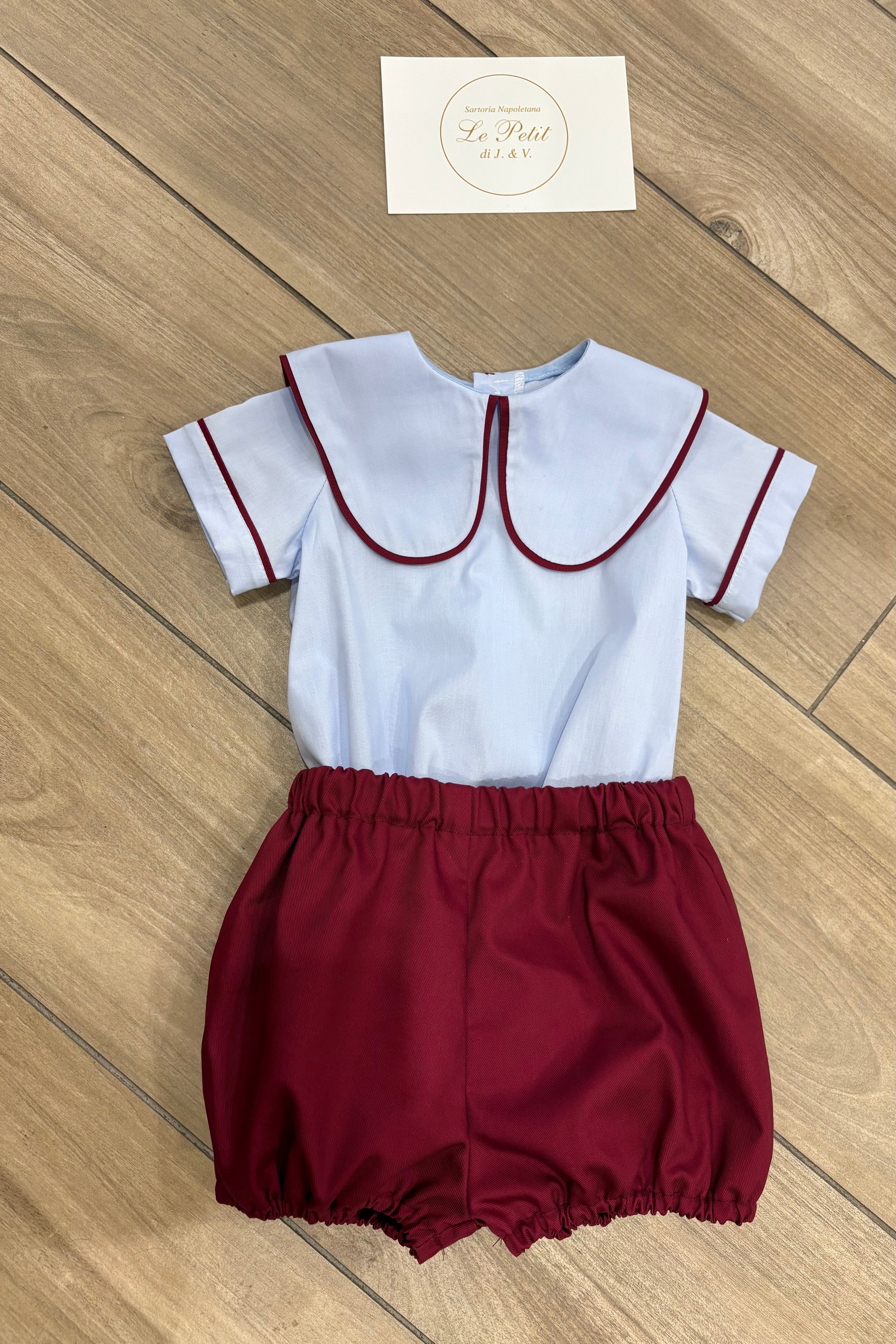 Coordinato bicolore
