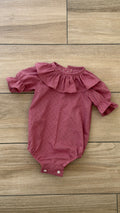 Camicia a body colletto a balza
