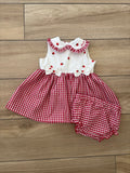 Vestito fragole con slip