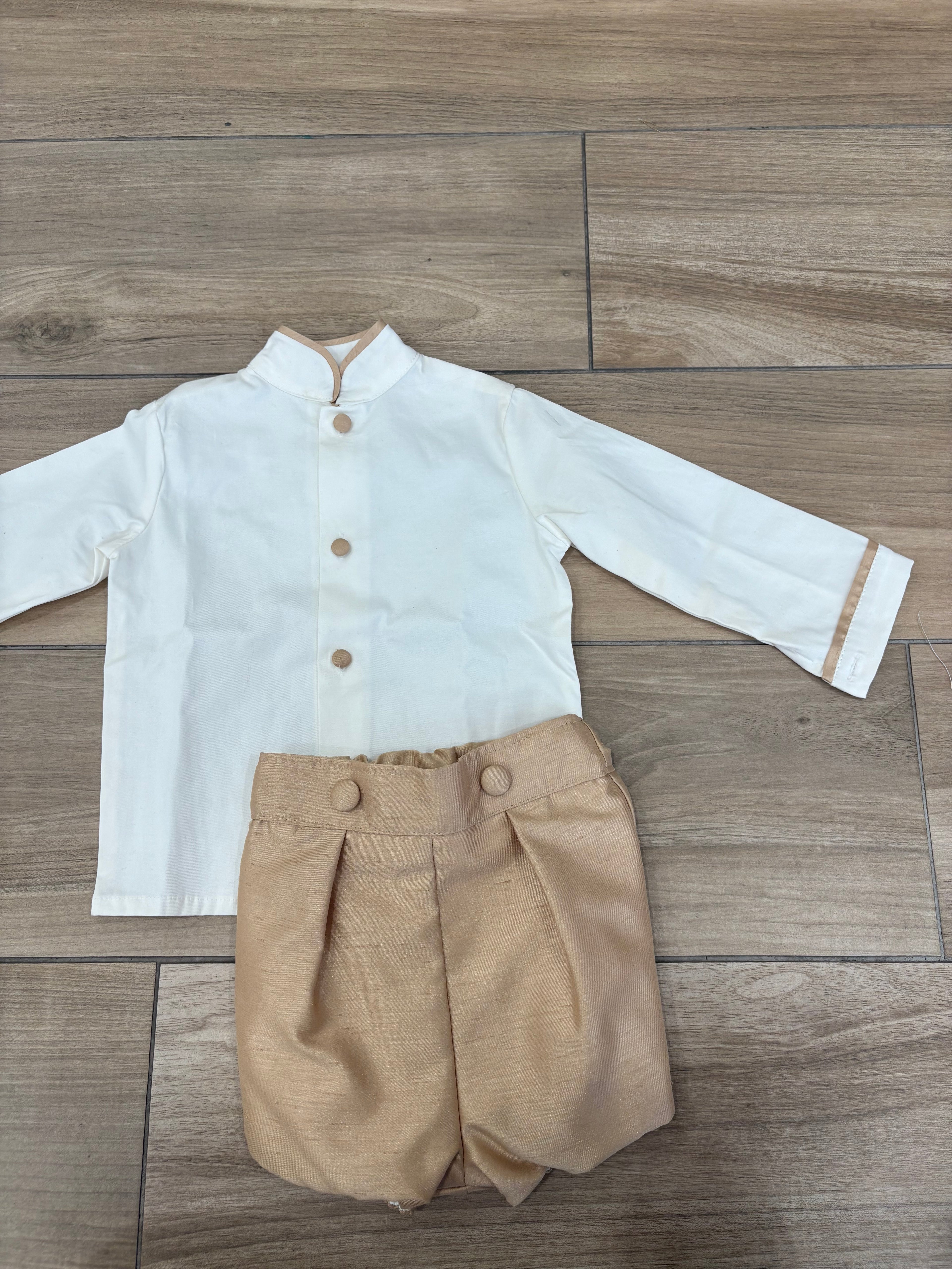 Coordinato in shantung