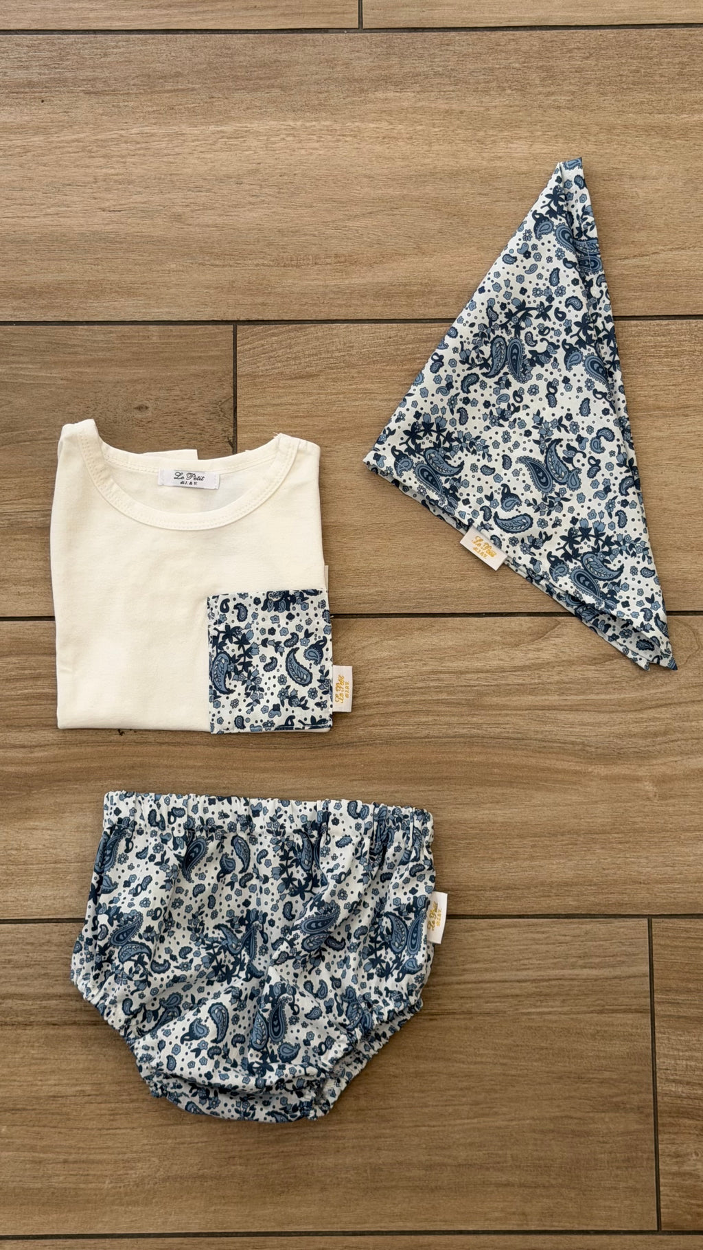 Set fantasia cashmere celeste
