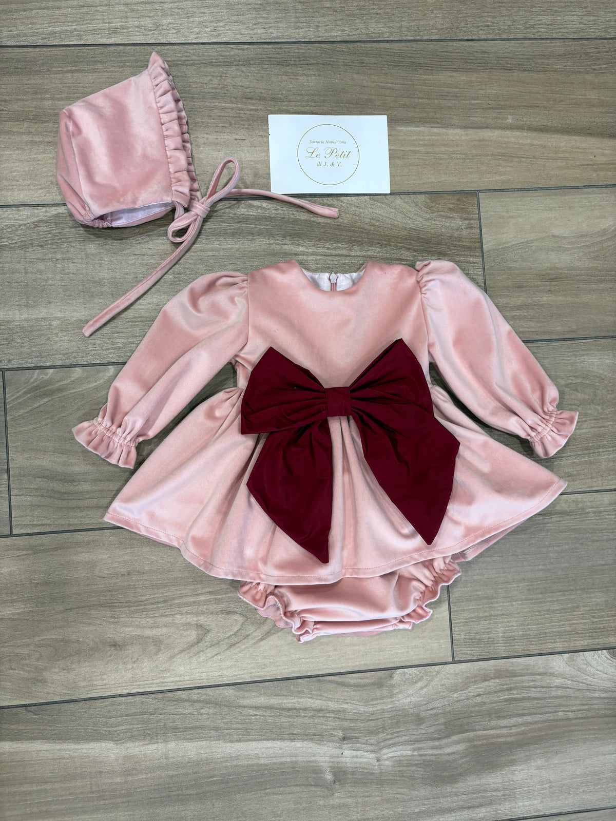 Abito Fiocco in Velvet